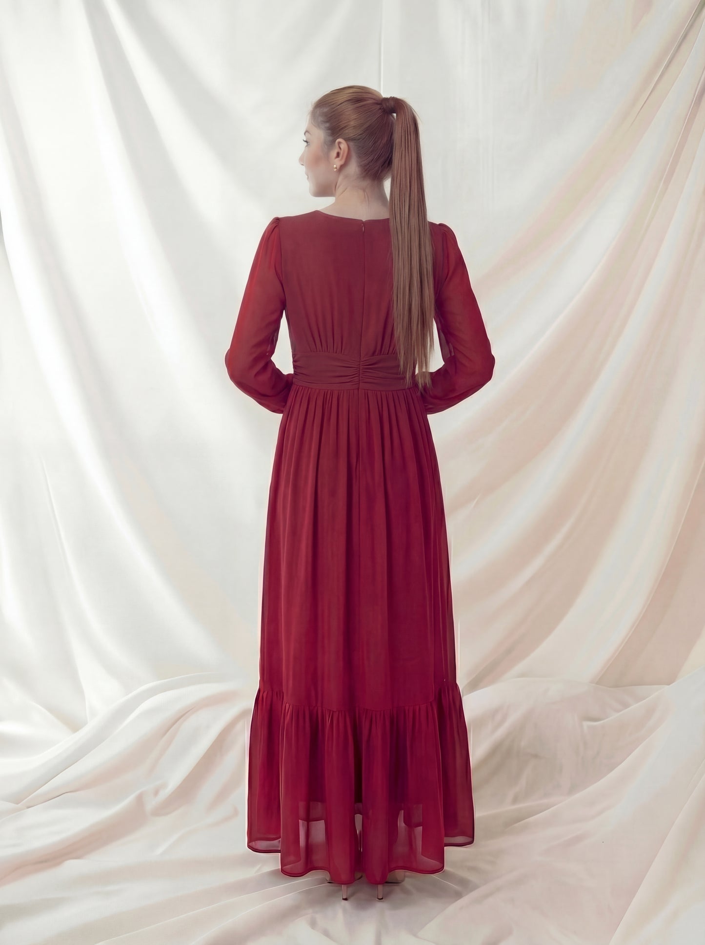 Crimson Ruffle