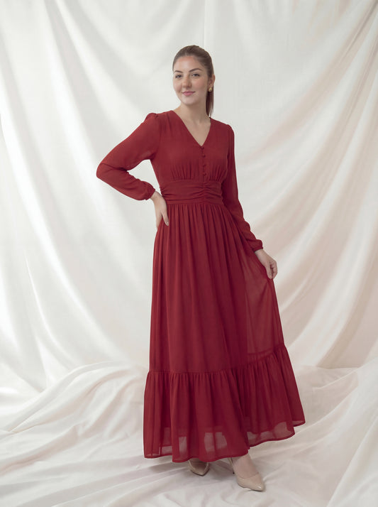 Crimson Ruffle