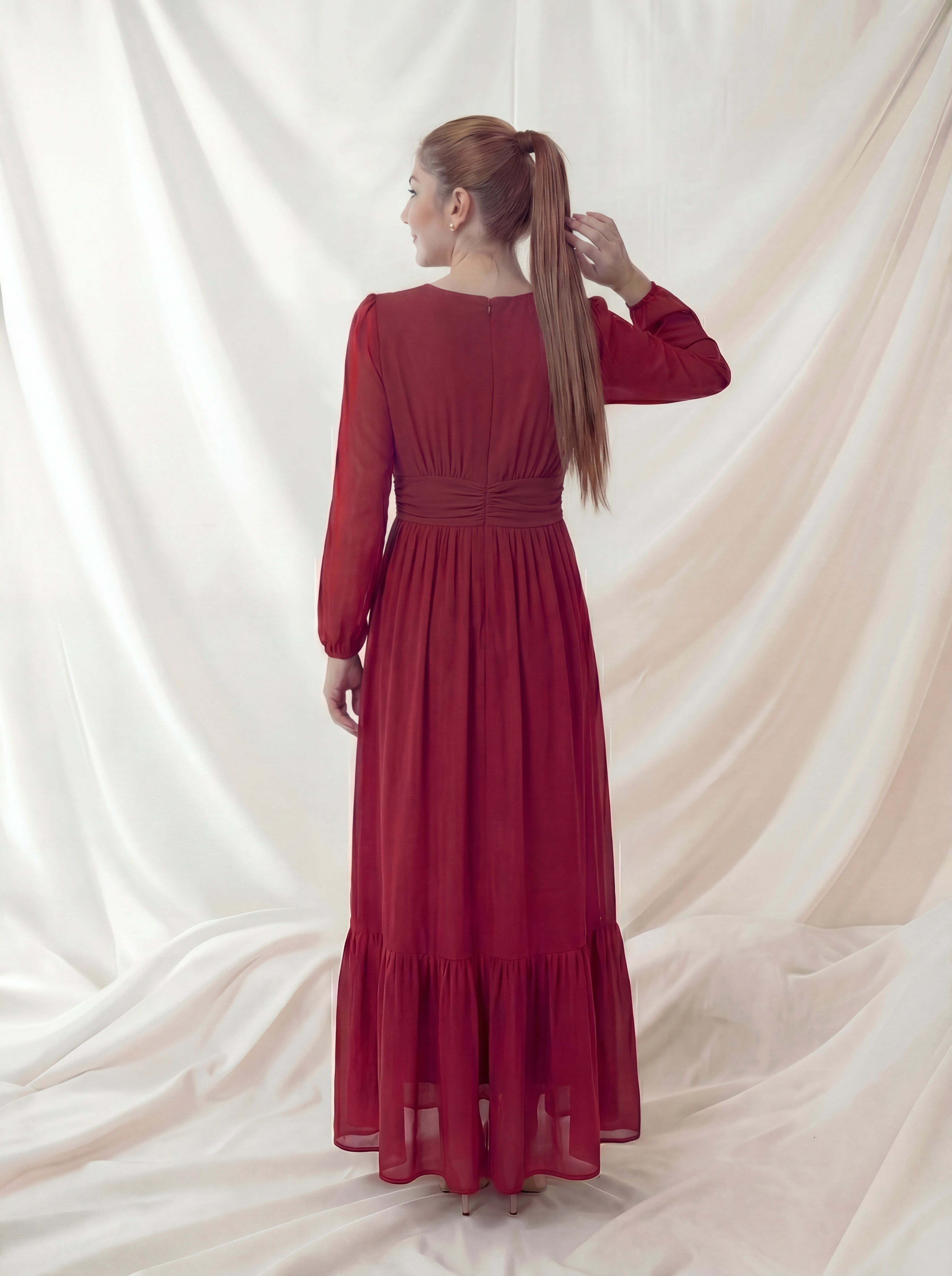 Crimson Ruffle